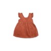 Roestbruin corduroy salopettekleedje - Corduroy dress tapestry