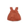 Roestbruin corduroy salopettekleedje - Corduroy dress tapestry