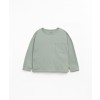 Grijsgroene t-shirt - Jersey ls t-shirt arrabida