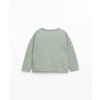 Grijsgroene t-shirt - Jersey ls t-shirt arrabida
