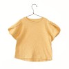 Gele t-shirt met korte mouwen - Flamé jersey tshirt grandmothers