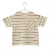 Gestreepte t-shirt - Striped jersey t-shirt fiber 