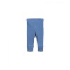 Jeansblauw broekje - Rib flamé leggings lisboa (stapelkorting)