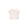 T-shirt met zonnetjes - Anti-UV printed jersey t-shirt floral