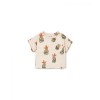 T-shirt met ananassen - Printed flamé jersey t-shirt foam
