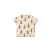 T-shirt met ananassen - Printed flamé jersey t-shirt foam