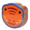 Magisch compact handdoekje - Dinosaurus oranje