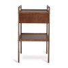 Luiertafel Mori met lade - Walnut 