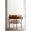 Luiertafel Mori met lade - Walnut 
