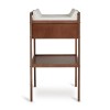 Luiertafel Mori met lade - Walnut 