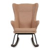 Schommelstoel - rocking chair deluxe - Linen look - Tuscany 