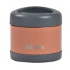 Food jar 500 ml - Mineral grey/terracotta