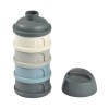 Stapelbare melkpoederverdeeldoos - Mineral grey / blue 