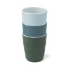 Set van 3 drinkbekertjes blauw/groen - Yummy mini mug 3-pack deer friends blue 