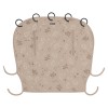 Dooky met bloemetjes - Romantic leaves beige