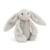 Lief zacht knuffelkonijntje - Bashful bunny silver 18 cm - Small