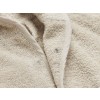 Beige badjas met konijnenoortjes - Bathrobe nougat - maat 3-4 jaar (Geboortelijst Viktor N.)
