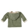 Groengrijs babyjasje - Baby jacket grainfield shadow green noos