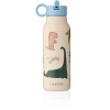 Drinkbus met gekke dino's- Falk water bottle 350 ml dino roar sandy