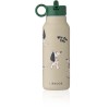 Drinkbus met hondjes- Falk water bottle 350 ml dakota dog mist