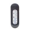 Donkergrijze badthermometer