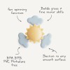 Spinner met zuignap wolk - Sunshine suction spinner toy 