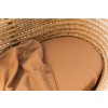 Karamelbruin hoeslaken voor moses-mand - Melody moses fitted sheet nude
