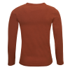 Bruine t-shirt met opschrift - You cognac