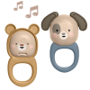 Muzikale rammelaars - Sound discovery duo bell & clapper 