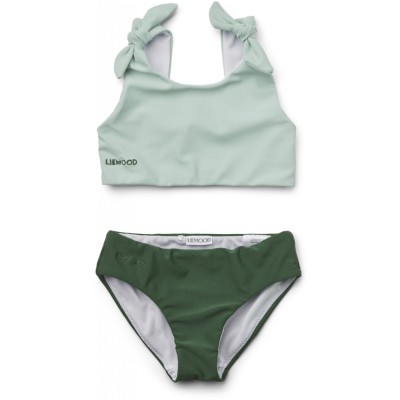 Liewood - - bikini set dusty mint/garden green mix