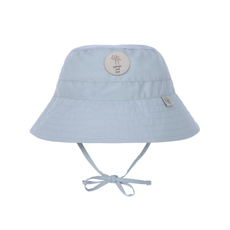 Lassig Lichtblauw UV zonnehoedje Fishing hat light blue
